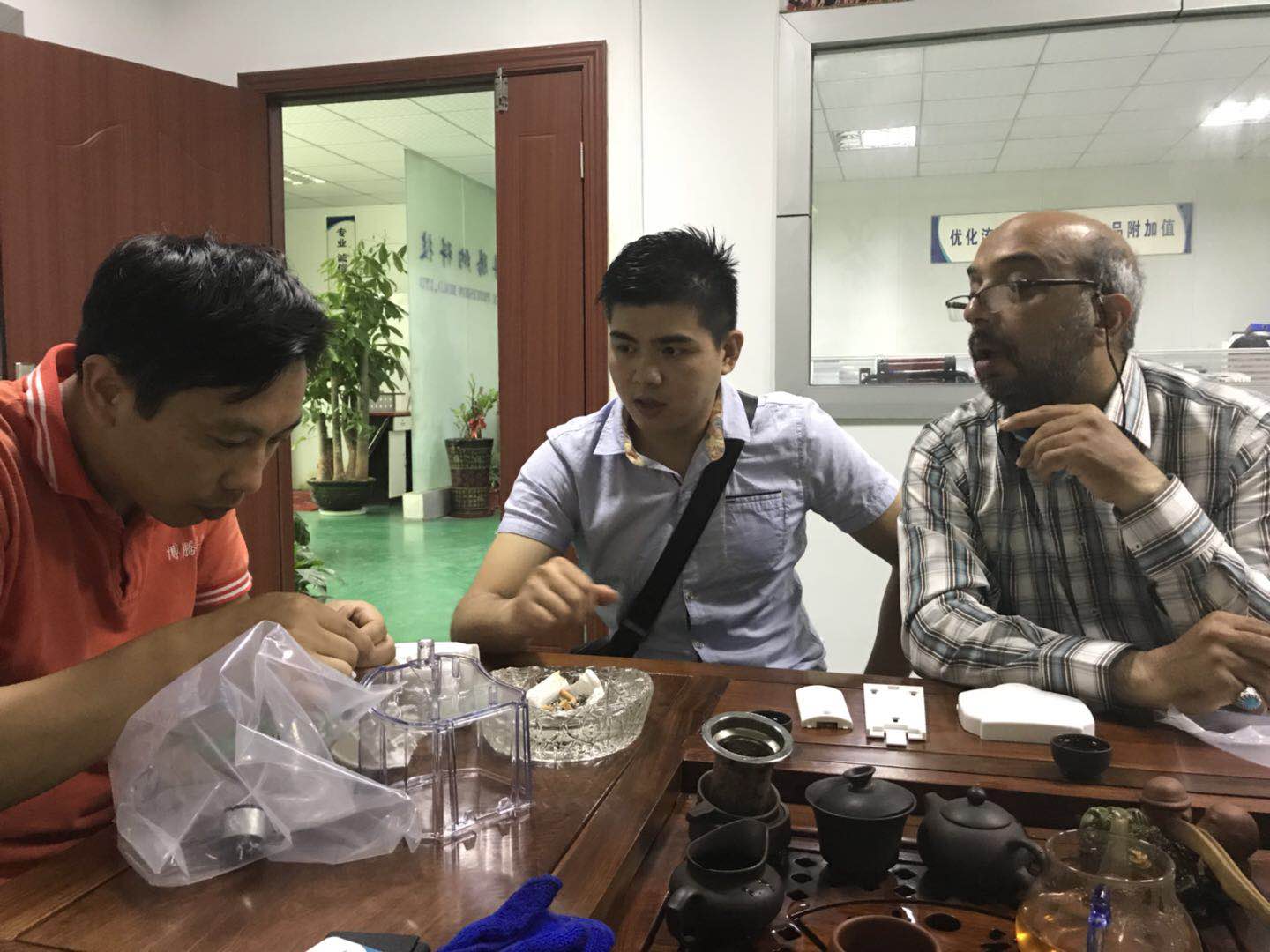 博腾纳塑胶火博（中国）与印度客户愉快合作！！